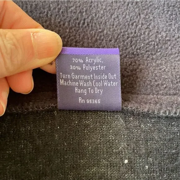 Bear Fleece Performance 1/4 Zip Men’s Pullover Jacket Black (Size L) - Picture 9 of 10